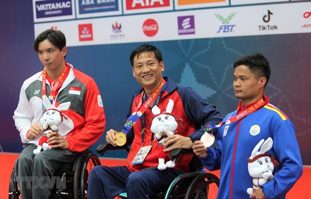 ASEAN Para Games 12 Việt Nam tiếp tục giữ vị trí thứ 3