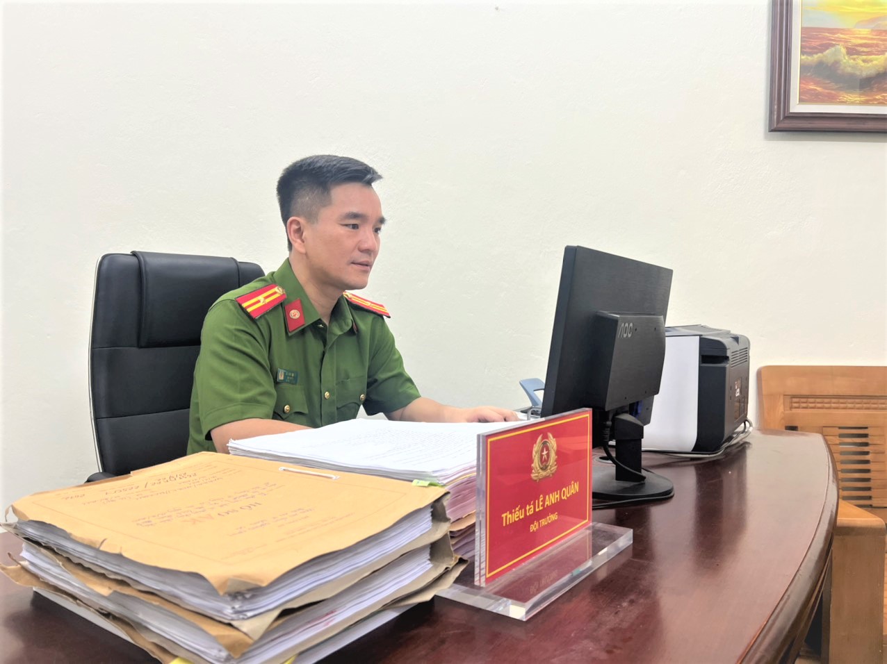 Học Bác để rèn luyện bản lĩnh, ý chí chiến đấu không khoan nhượng với tội phạm