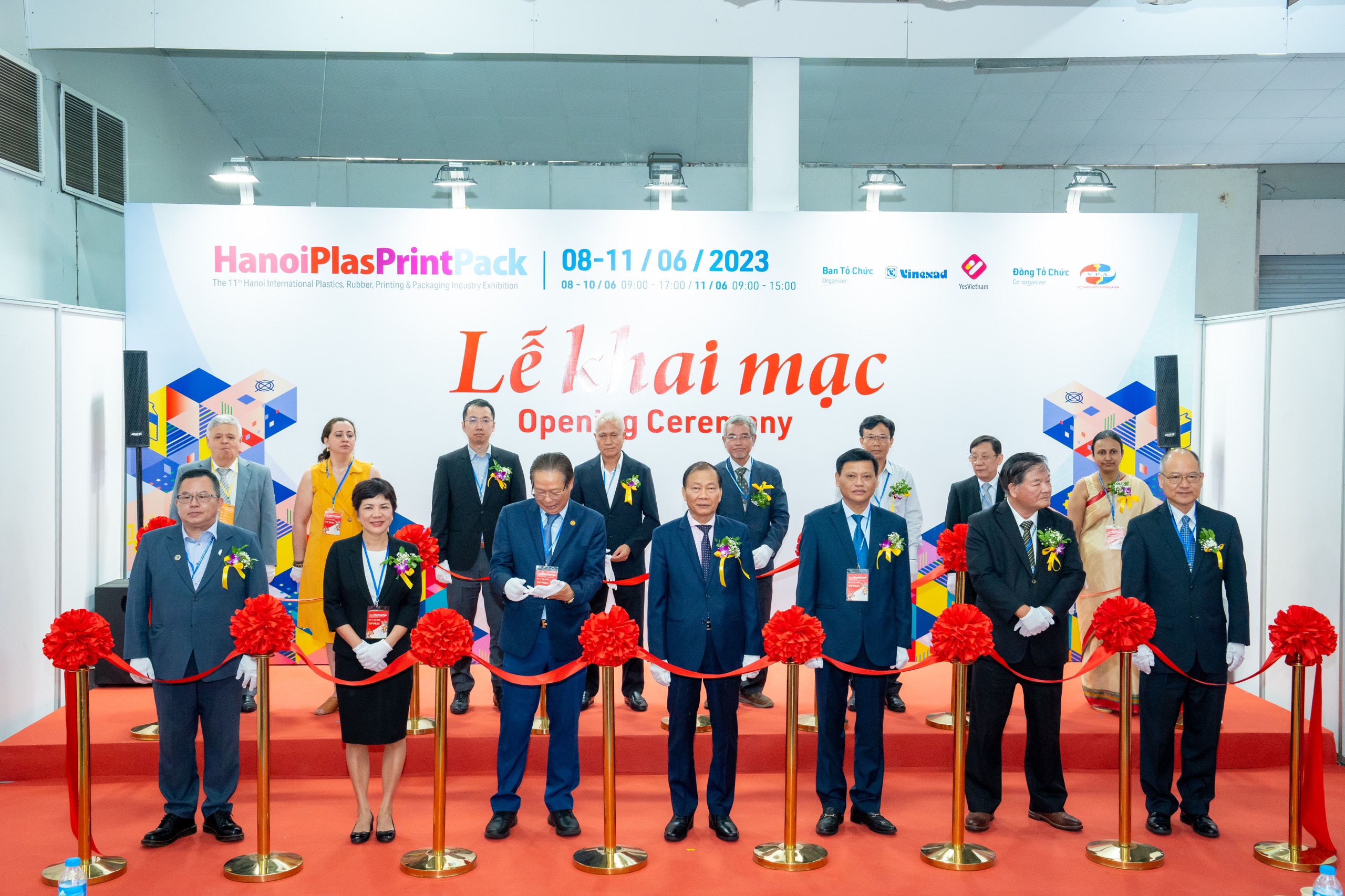 Khai mạc triển lãm quốc tế về ngành công nghiệp nhựa, in ấn và đóng gói bao bì