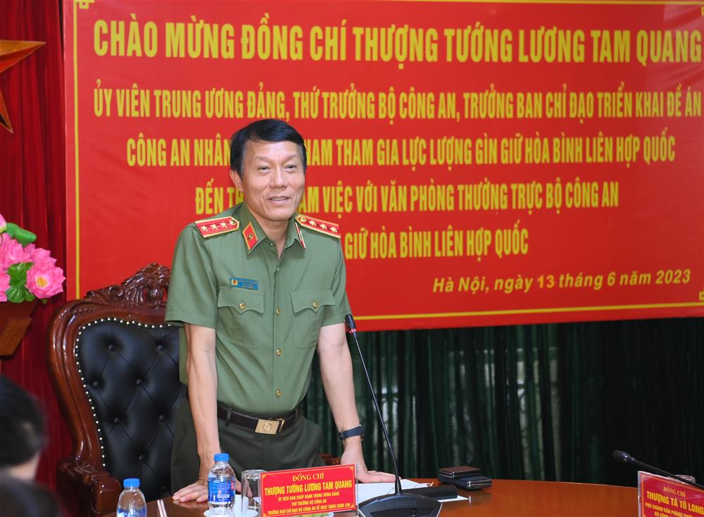 Phát huy vai trò Văn phòng Thường trực Bộ Công an về gìn giữ hòa bình Liên hợp quốc