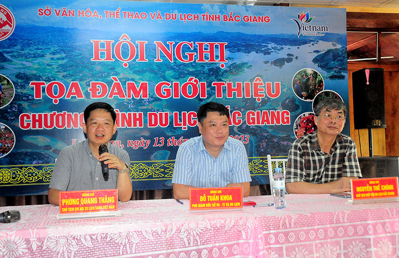 Tọa đàm giới thiệu các điểm đến du lịch Bắc Giang
