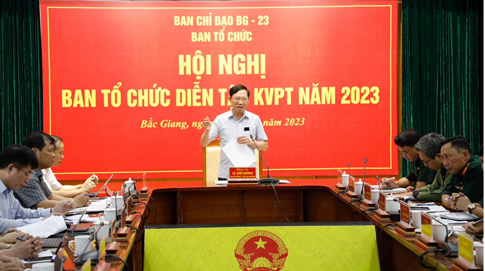 Tích cực chuẩn bị cho diễn tập khu vực phòng thủ cấp tỉnh