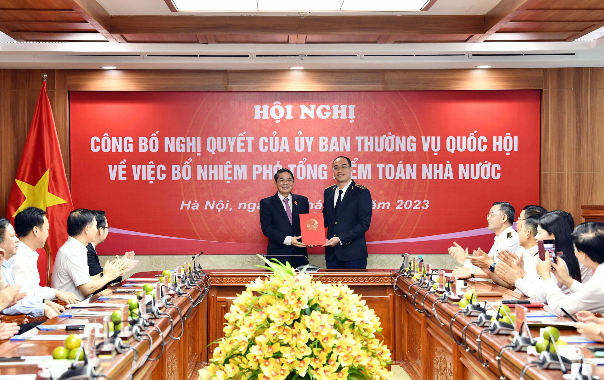 Đồng chí Bùi Quốc Dũng được bổ nhiệm làm Phó Tổng Kiểm toán nhà nước