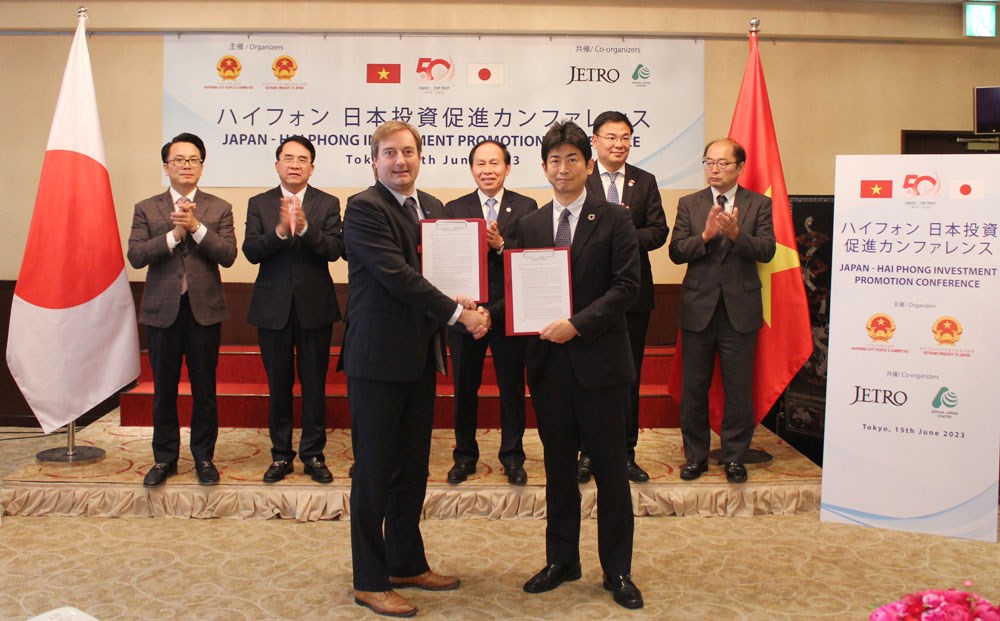 Xúc tiến đầu tư Hải Phòng - Nhật Bản năm 2023