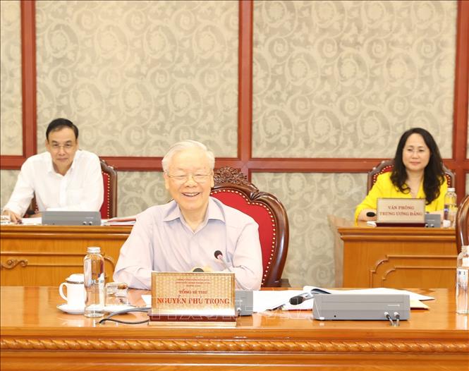 Bộ Chính trị cho ý kiến về Đề án tổng kết 20 năm thực hiện Nghị quyết số 23-NQ TW