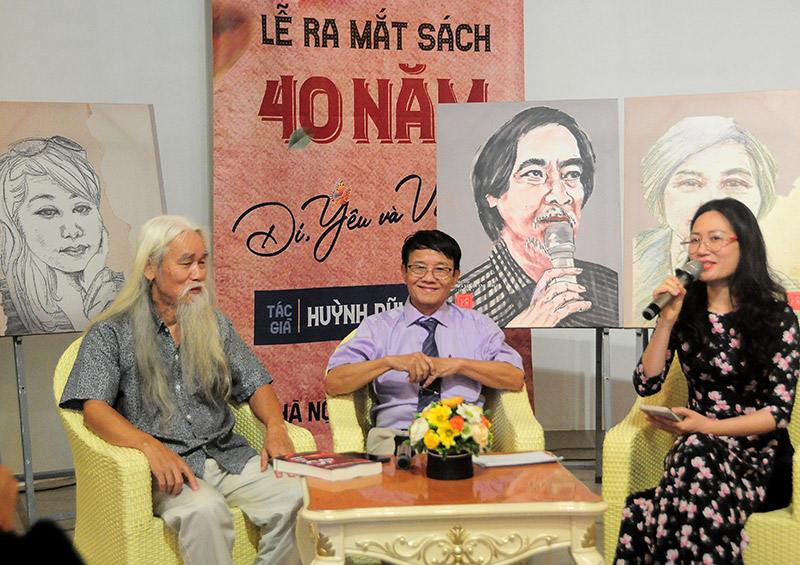 Ra mắt cuốn sách 40 năm “đi, yêu và viết”