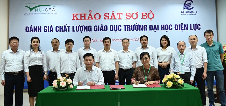 Khảo sát sơ bộ đánh giá chất lượng giáo dục chu kỳ 2 Trường Đại học Điện lực