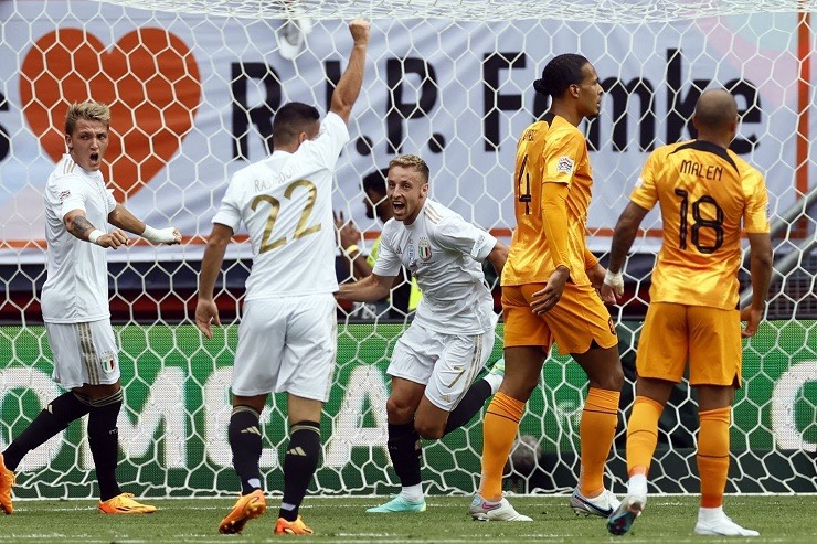 Đội tuyển Italia giành hạng ba Nations League 2022 - 2023