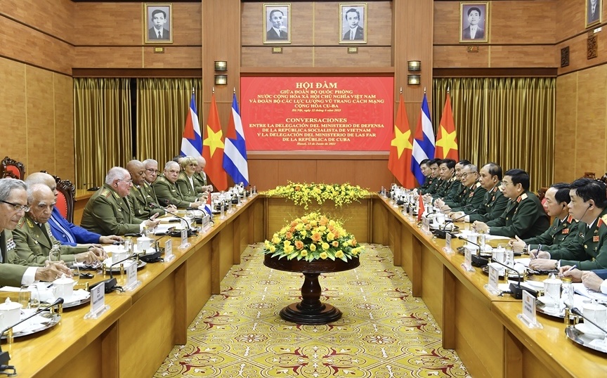 Củng cố quan hệ hữu nghị đặc biệt giữa hai nước, hai Quân đội Việt Nam - Cuba