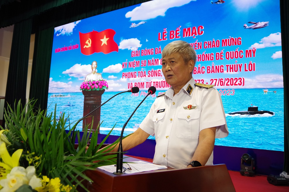 Quân chủng Hải quân tổ chức thành công Giải bóng đá, bóng chuyền năm 2023