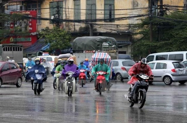 Miền Bắc đón mưa lớn, trời dịu mát