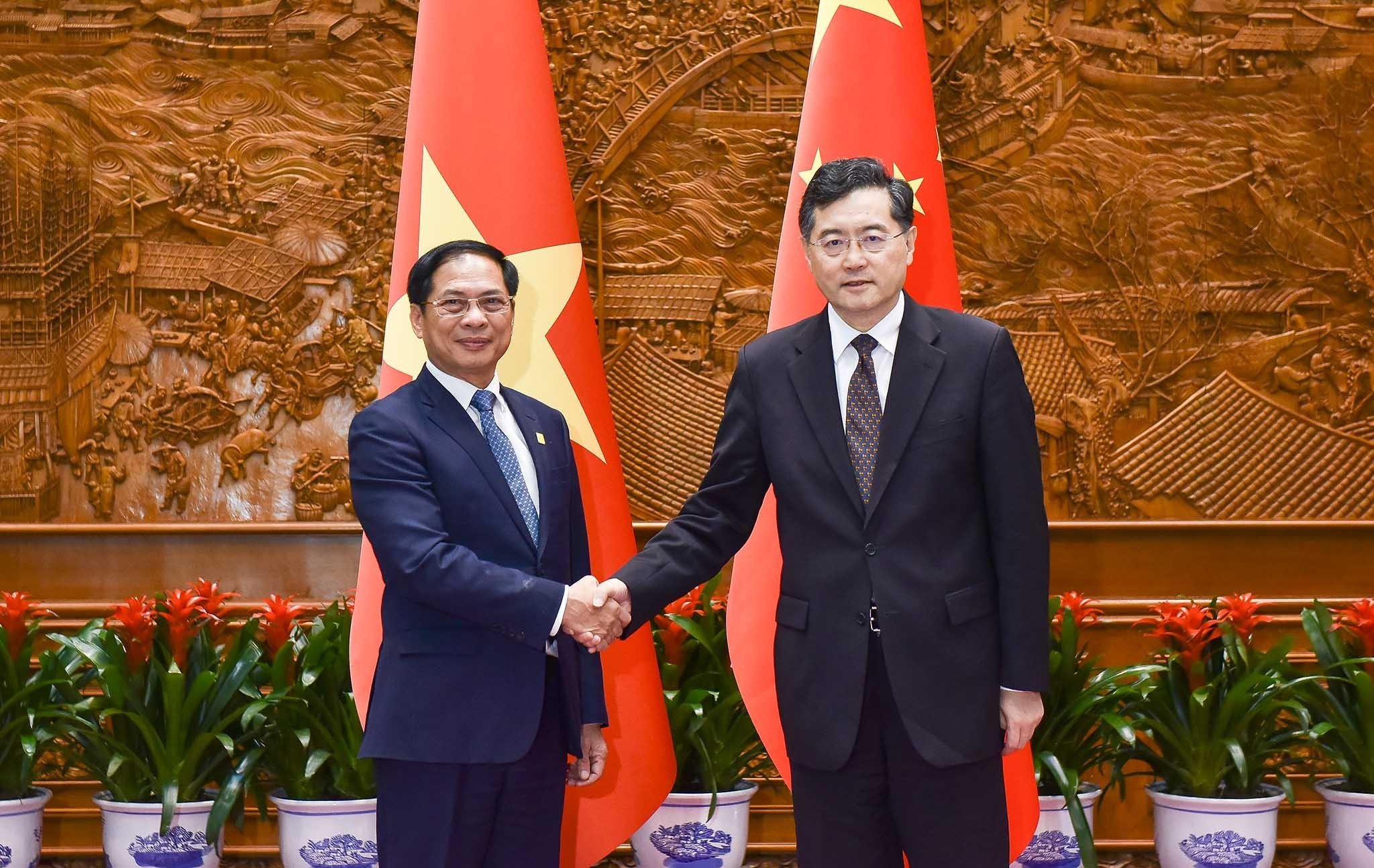 Việt Nam coi trọng phát triển quan hệ đối tác hợp tác chiến lược toàn diện với Trung Quốc
