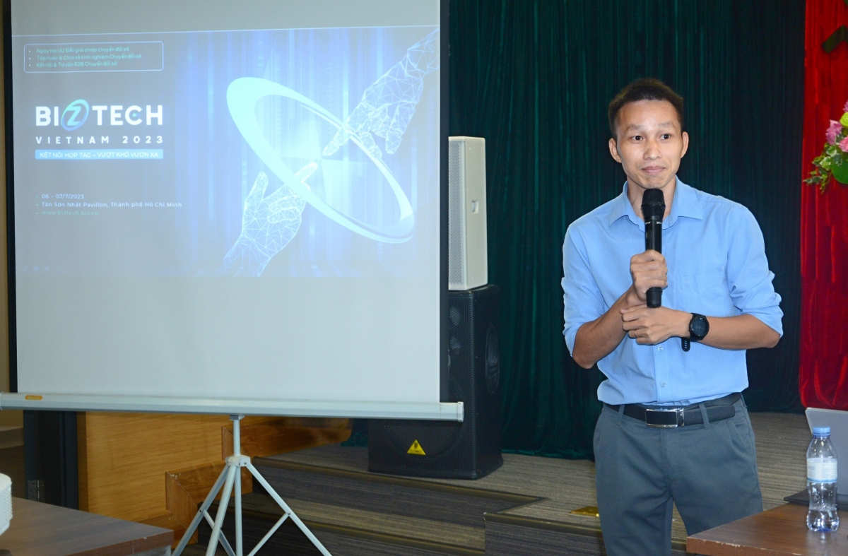 Hội nghị và Triển lãm Biztech Việt Nam 2023 diễn ra trong 2 ngày 6-7 7