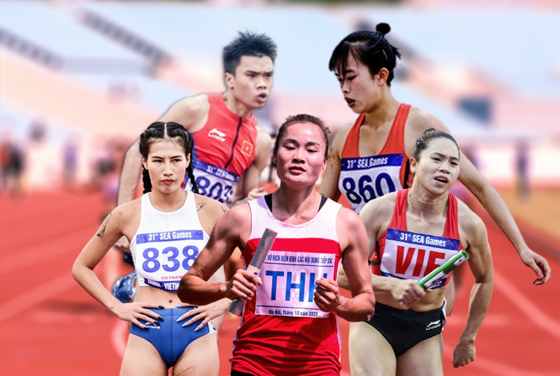 Công bố án phạt 5 VĐV điền kinh dính doping tại SEA Games 31