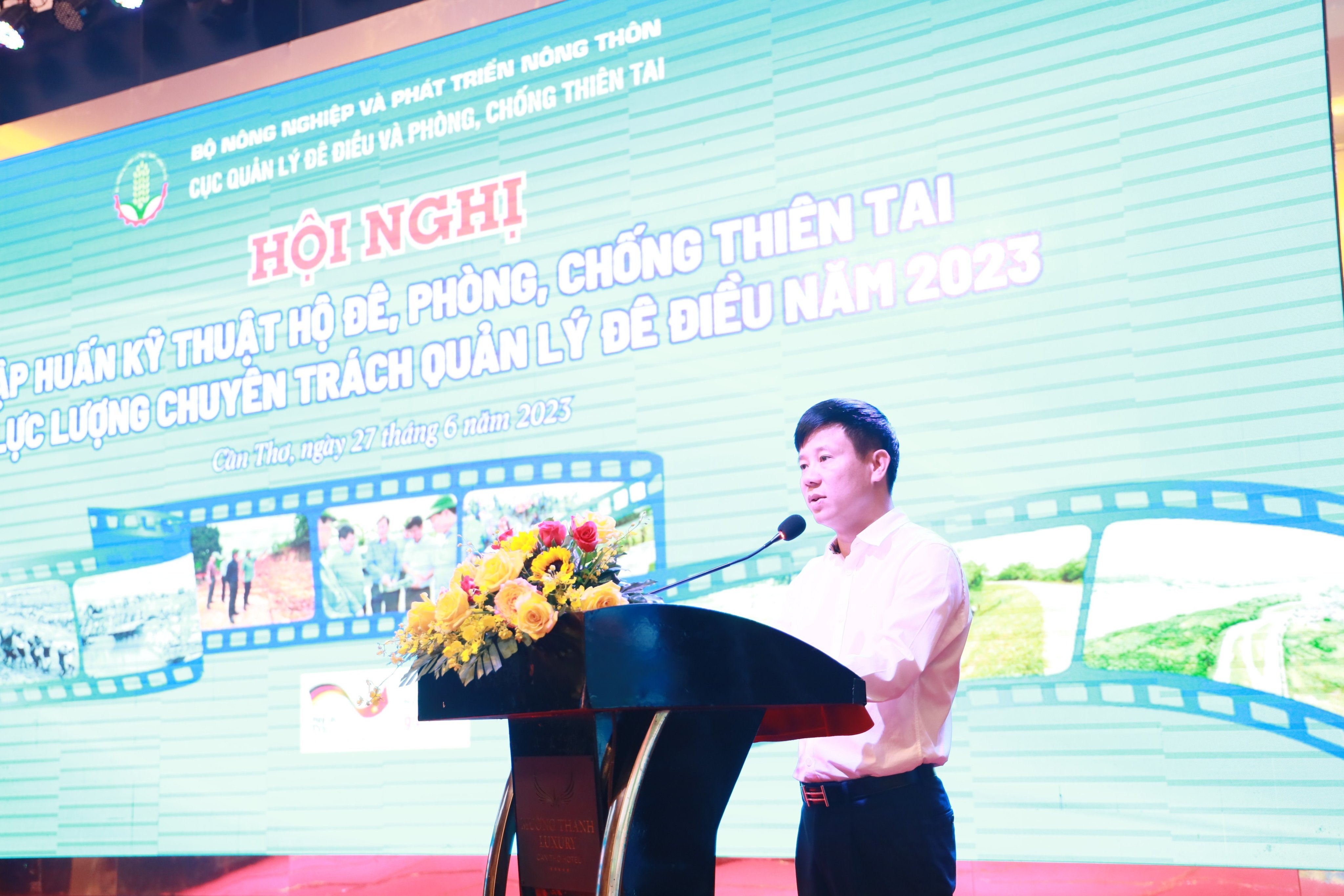Tập huấn kỹ thuật hộ đê, phòng chống thiên tai cho lực lượng chuyên trách quản lý đê điều