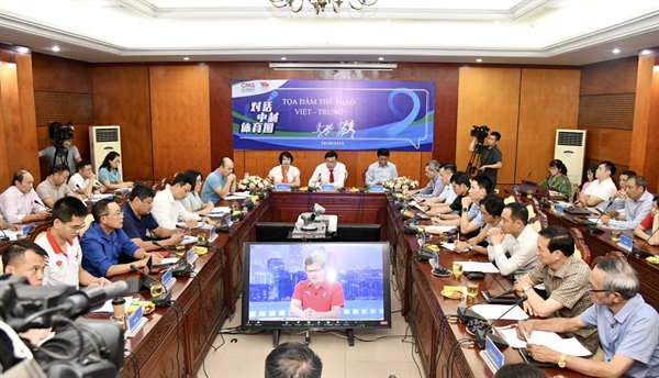 Thúc đẩy giao lưu thể thao Việt Nam - Trung Quốc