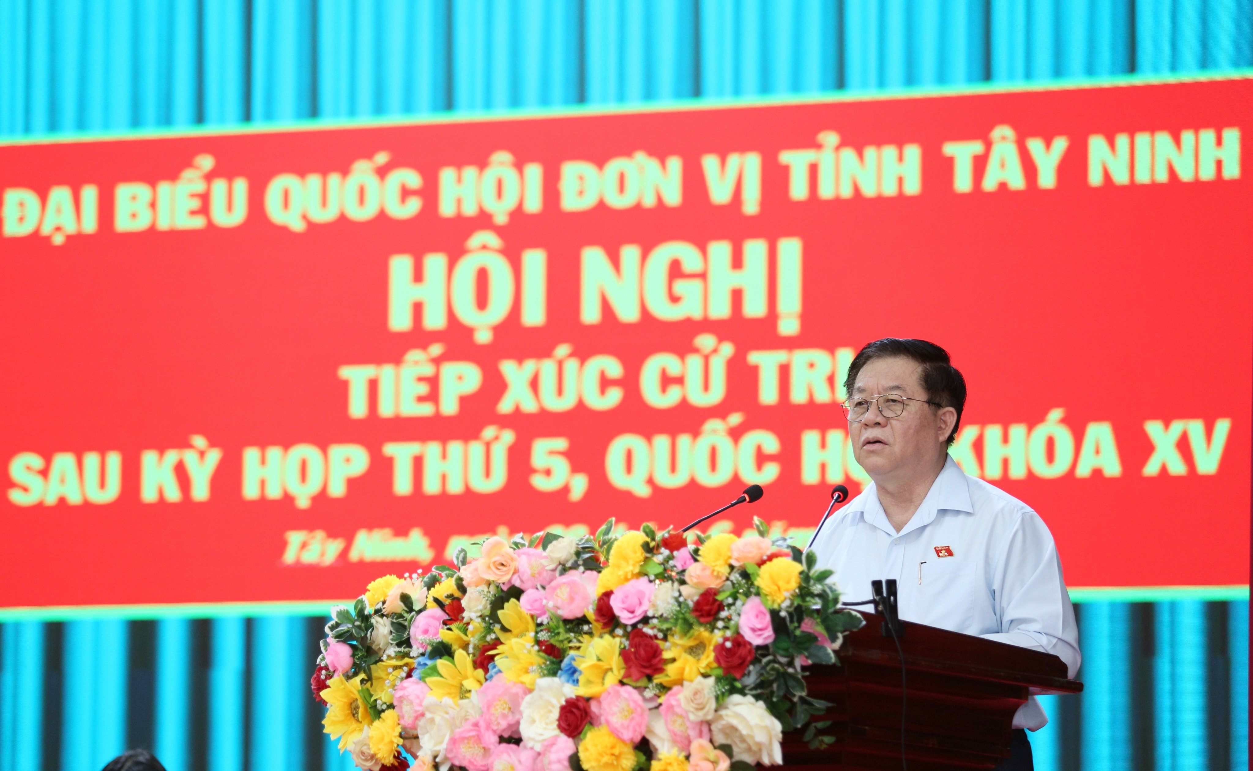 Cử tri Sư đoàn Bộ binh 5 kiến nghị một số nội dung liên quan đến dự án luật quản lý, bảo vệ công trình quốc phòng 

​