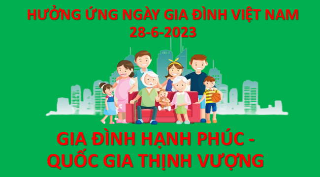 “Gia đình hạnh phúc - Quốc gia thịnh vượng”