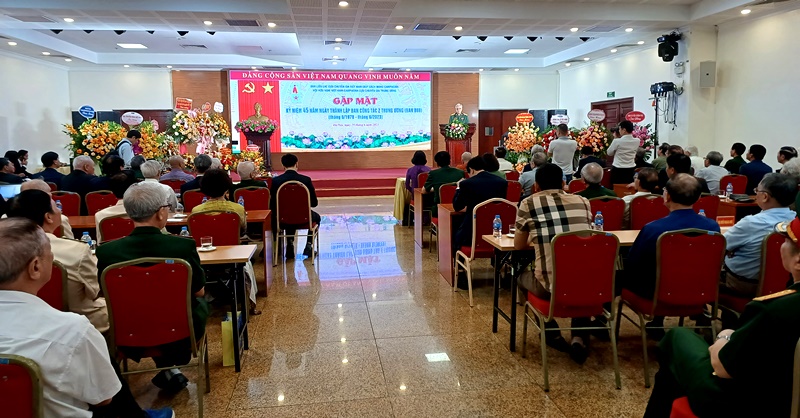 Gặp mặt kỷ niệm 45 năm thành lập Ban công tác Z Trung ương