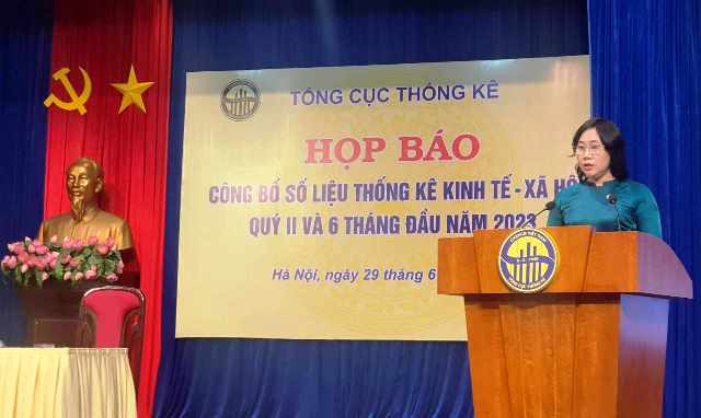 6 tháng đầu năm 2023 Tăng trưởng GDP đạt 3,72