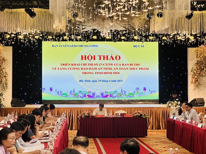 Tăng cường bảo đảm an ninh, an toàn thực phẩm