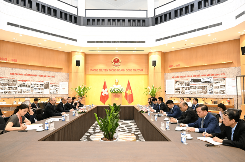 Thúc đẩy quan hệ thương mại Việt Nam - Thụy Sỹ