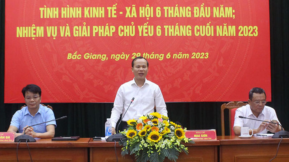 Bắc Giang Tăng trưởng GRDP 6 tháng đầu năm đứng thứ 2 cả nước