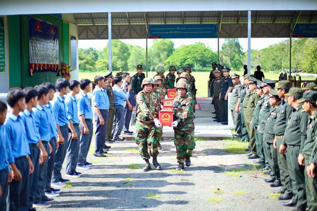 Bình Phước đón 83 hài cốt liệt sĩ từ Campuchia về nước