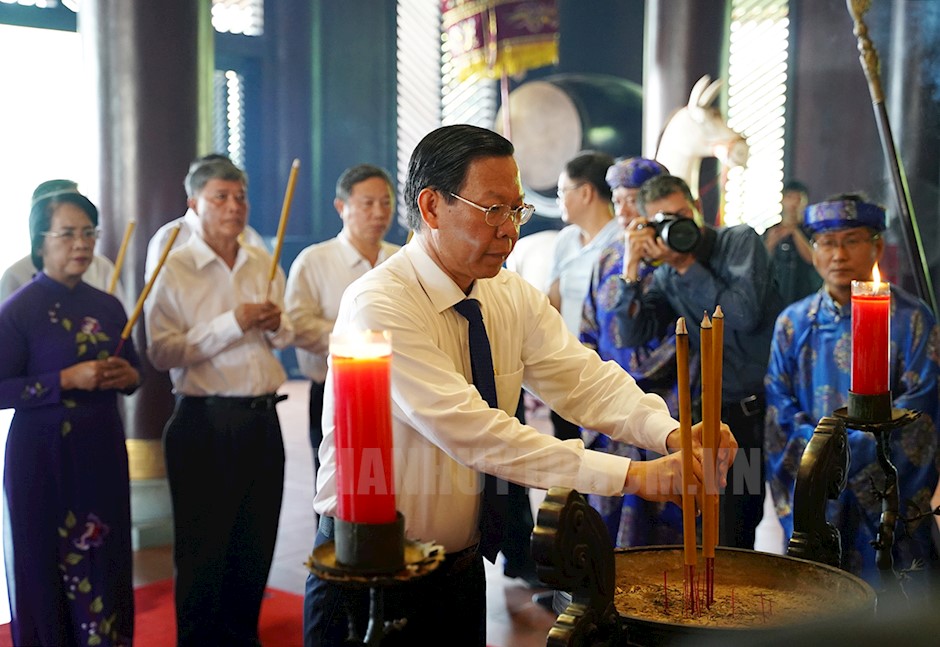 Lễ giỗ và khánh thành văn bia Đức Lễ Thành hầu Nguyễn Hữu Cảnh