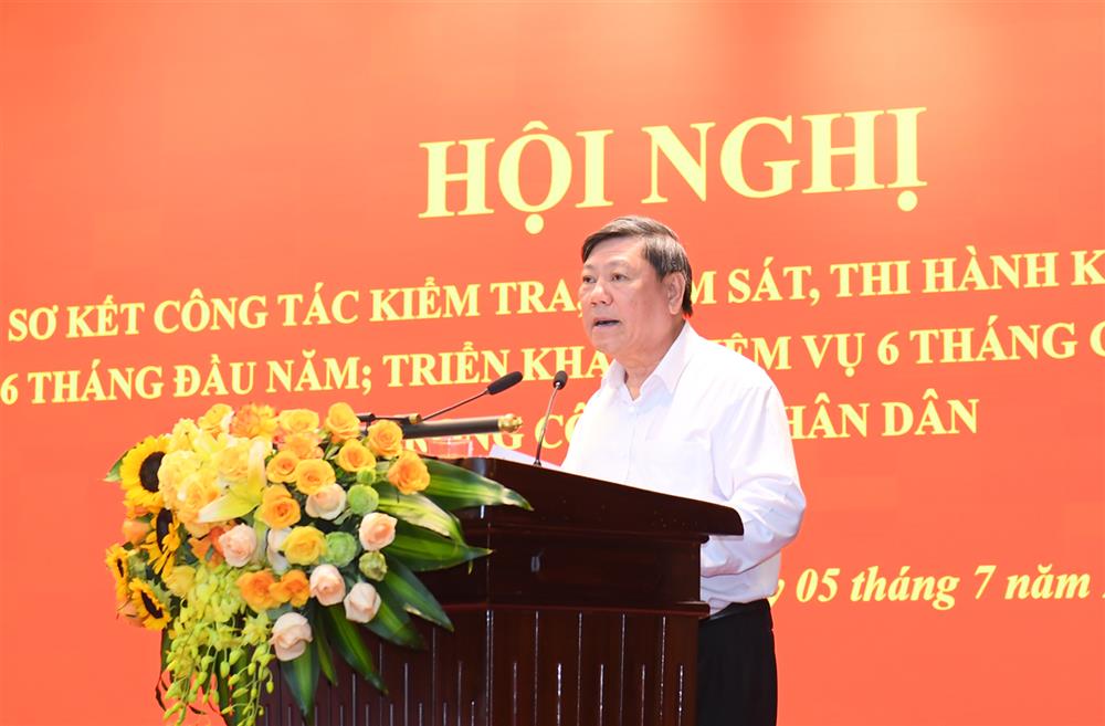 Đảng ủy Công an Trung ương thực hiện tốt công tác kiểm tra, giám sát