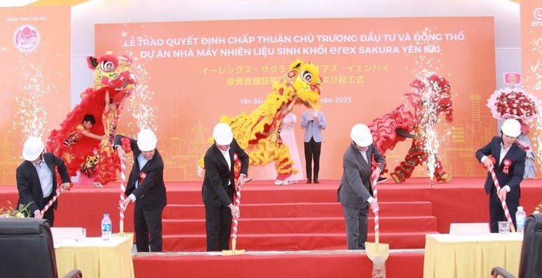 Yên Bái khởi công Dự án Nhà máy nhiên liệu sinh khối trị giá 20 triệu USD