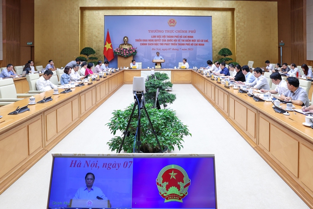 Triển khai cơ chế, chính sách đặc thù phát triển TP Hồ Chí Minh