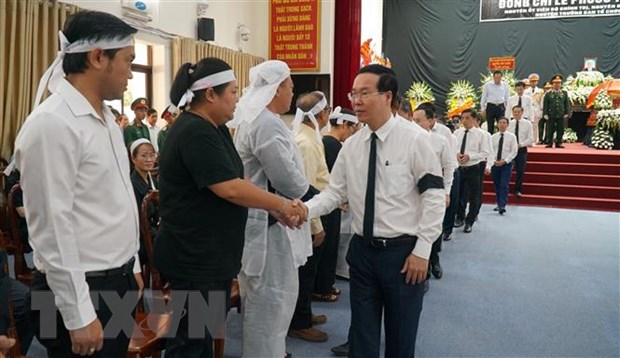 Lãnh đạo Đảng, Nhà nước viếng đồng chí Lê Phước Thọ, nguyên Trưởng Ban Tổ chức Trung ương