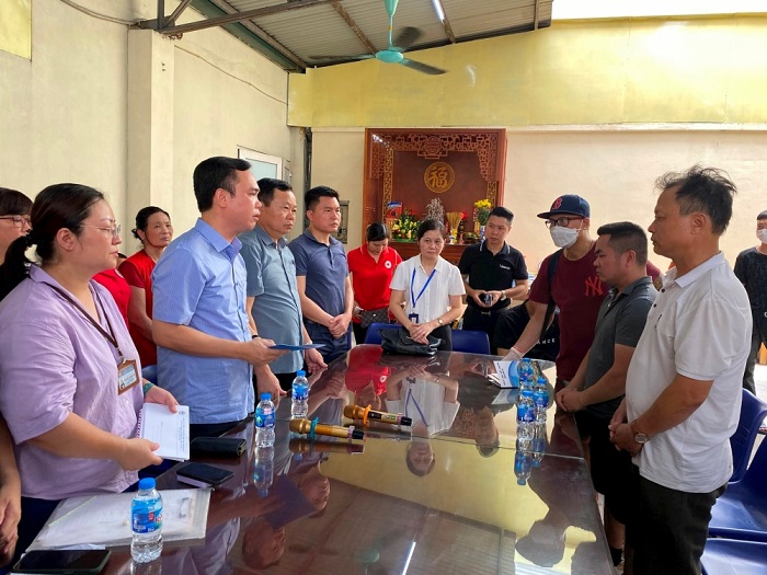 Hà Nội Thăm hỏi, chia sẻ mất mát với gia đình nạn nhân vụ cháy ở quận Đống Đa
​