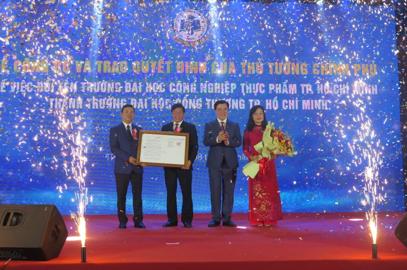 Trường Đại học Công nghiệp Thực phẩm TP Hồ Chí Minh đổi tên trường Đại học Công Thương TP Hồ Chí Minh