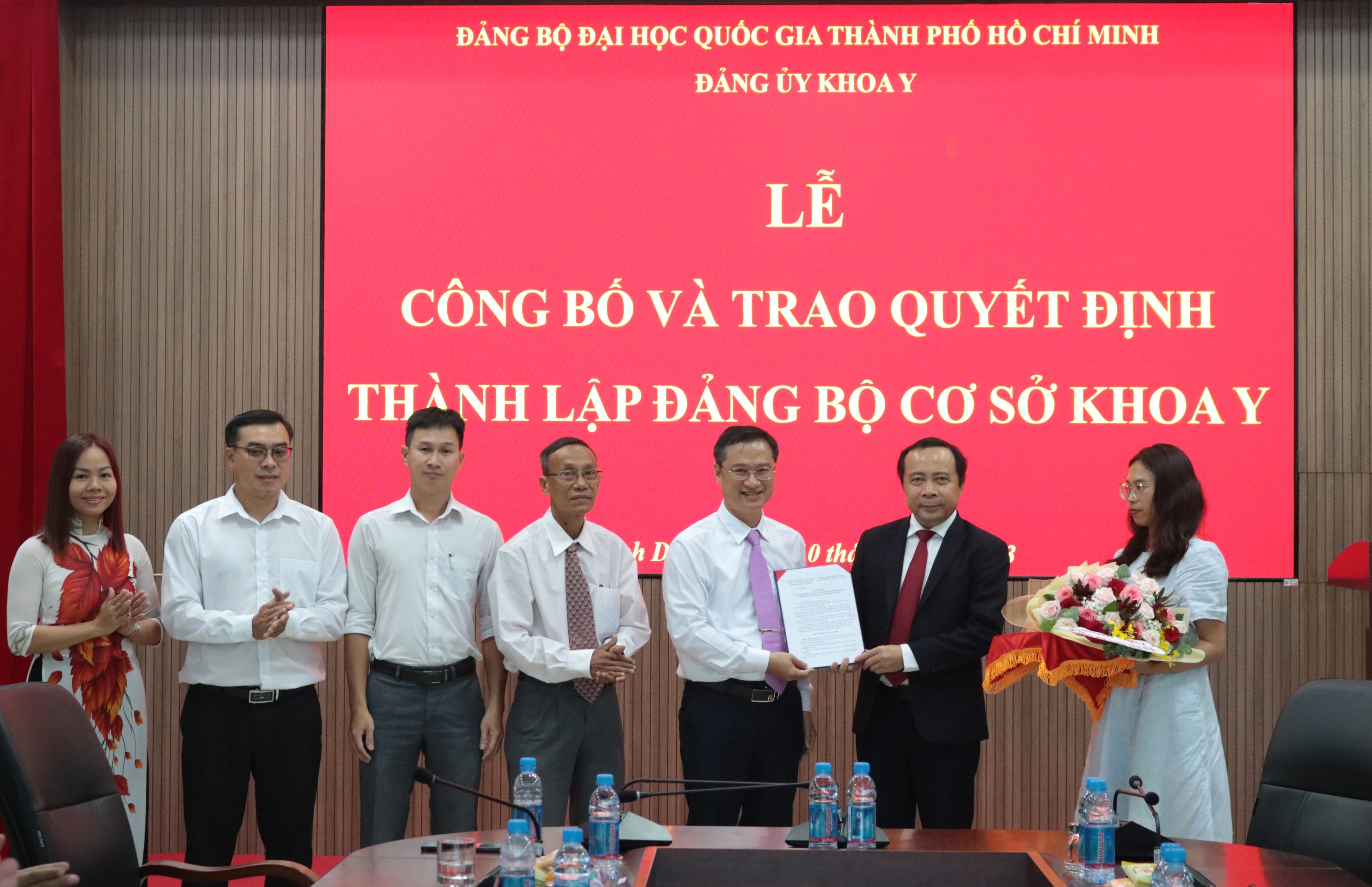 Thành lập Đảng bộ cơ sở Khoa Y trực thuộc Đảng bộ ĐHQG-HCM