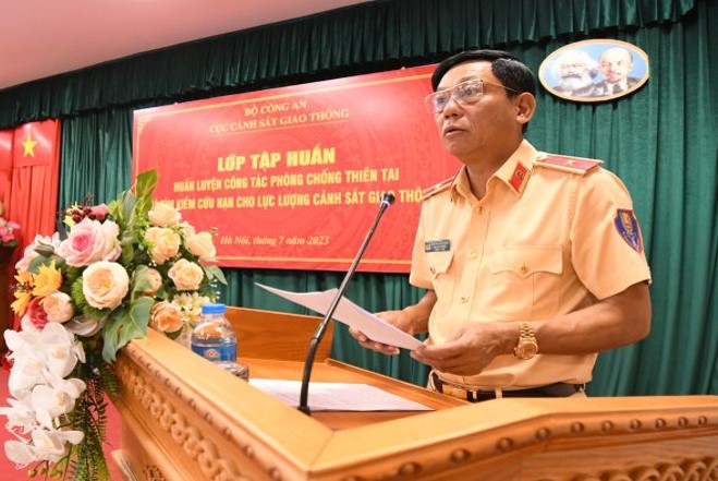 Tập huấn, huấn luyện công tác phòng, chống thiên tai và tìm kiếm cứu nạn