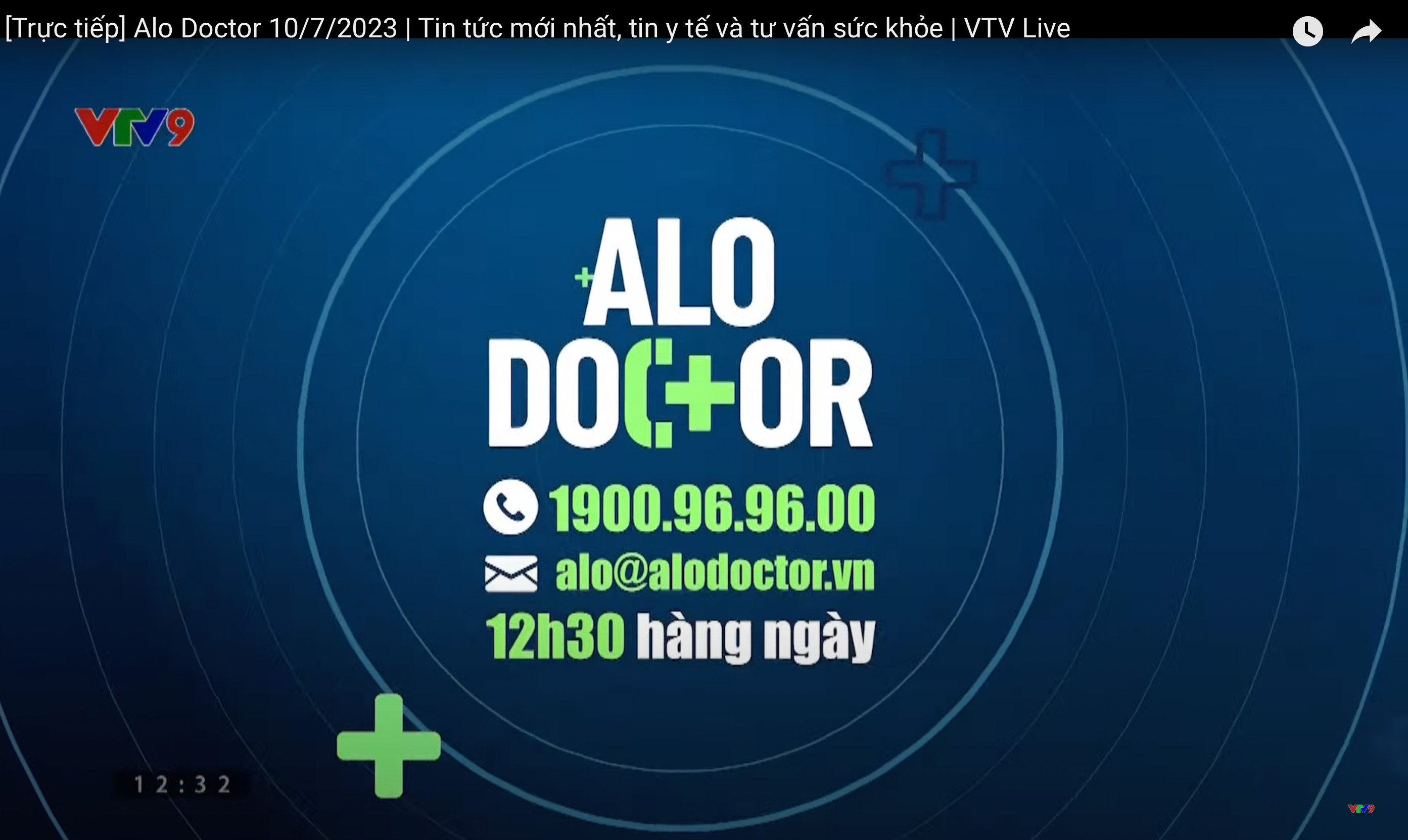 Alo Doctor - Bản tin chuyên biệt về y tế chính thức lên sóng