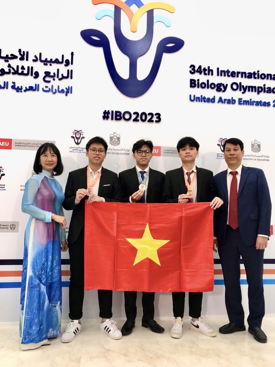3 học sinh Việt Nam giành huy chương tại Olympic Sinh học quốc tế