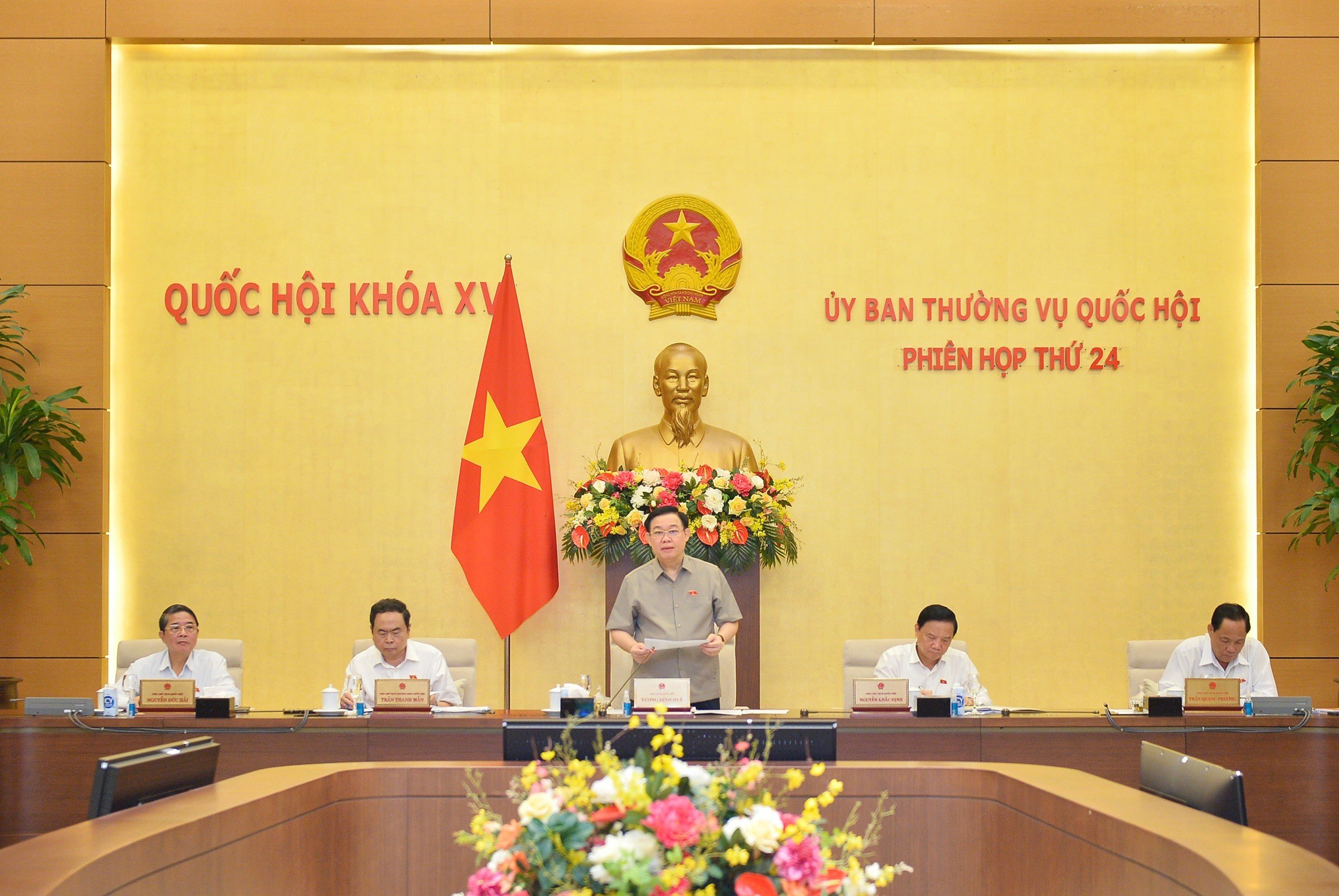 Khai mạc Phiên họp 24 của Uỷ ban Thường vụ Quốc hội