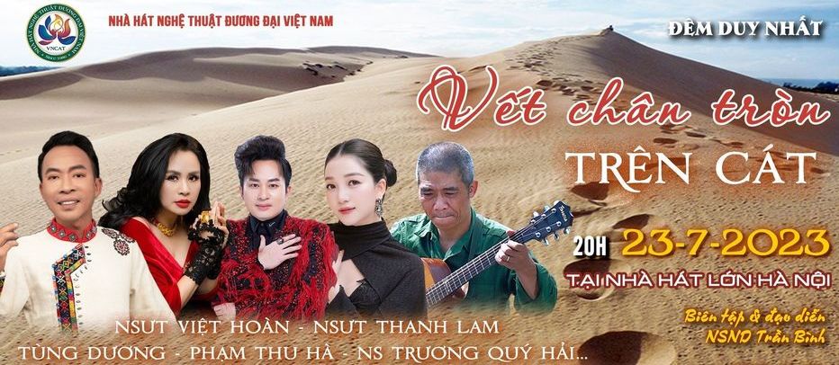 Chương trình nghệ thuật Vết chân tròn trên cát tri ân các anh hùng liệt sĩ