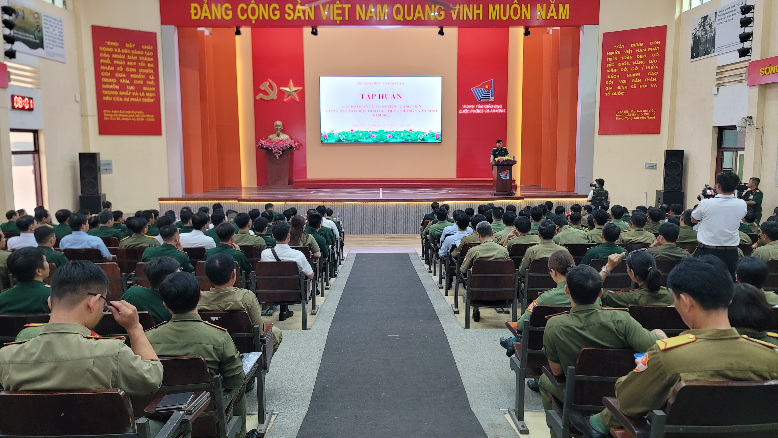 Nâng cao chất lượng giảng dạy giáo dục Quốc phòng - An ninh