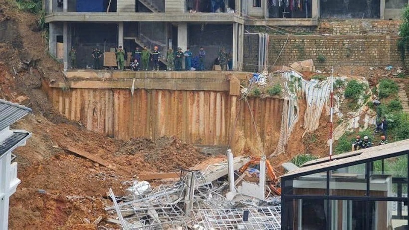 Khởi tố, bắt tạm giam 2 bị can trong vụ sạt lở ở Đà Lạt