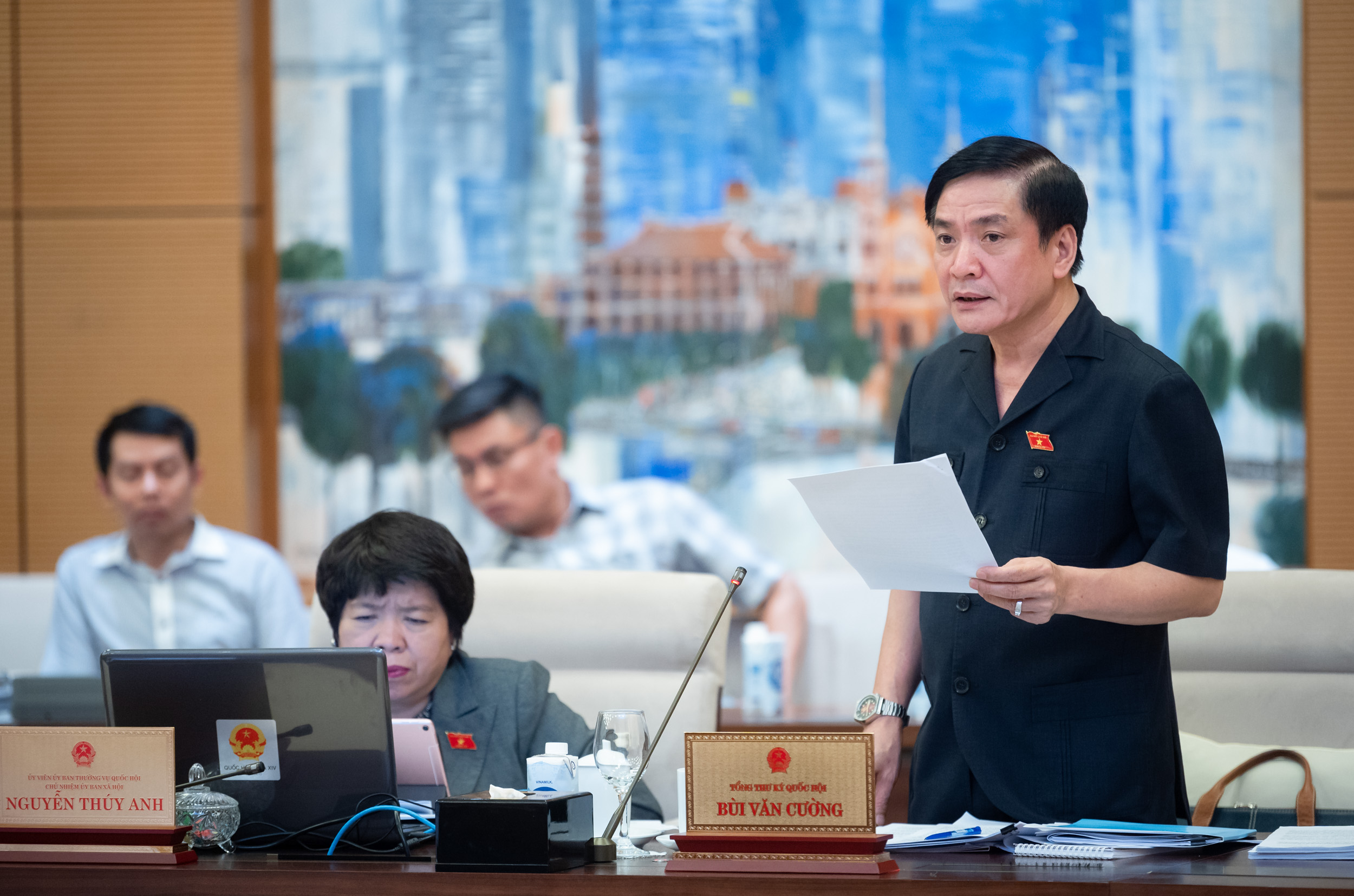 Trình Quốc hội cho ý kiến dự án Luật Bảo hiểm xã hội sửa đổi tại Kỳ họp thứ 6