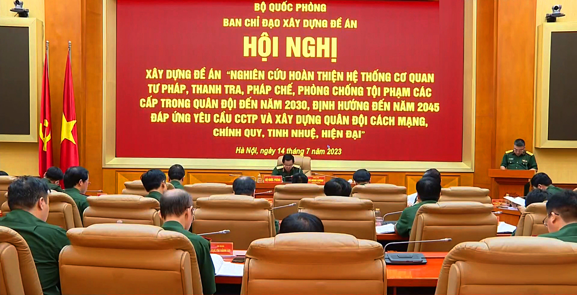 Hoàn thiện hệ thống cơ quan tư pháp trong Quân đội