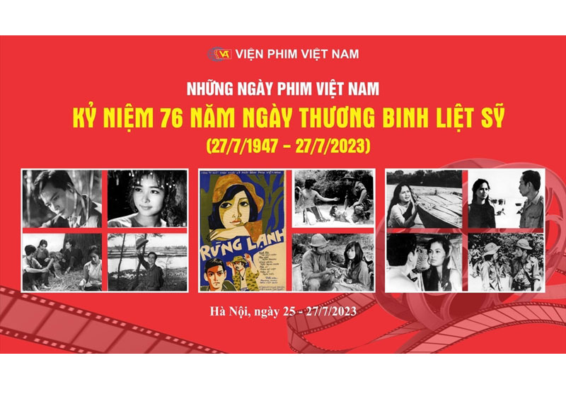 Chiếu phim miễn phí nhân kỷ niệm 76 năm Ngày Thương binh - Liệt sỹ 27 7