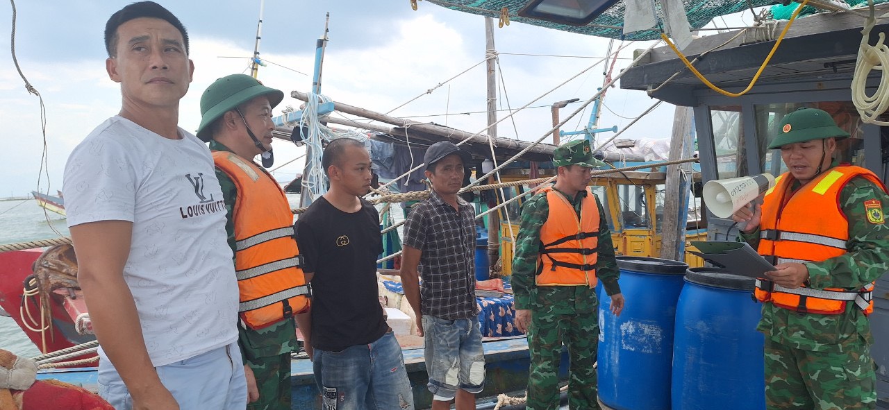 Đồn Biên phòng Trà Cổ Chủ động, quyết liệt trong phòng, chống bão số 1