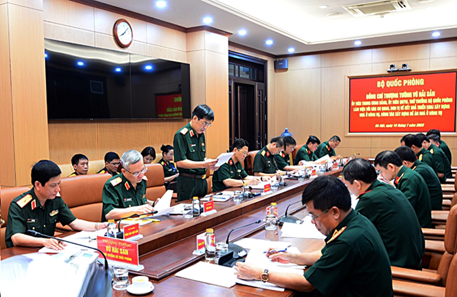 Đẩy nhanh tiến độ xây dựng nhà ở công vụ cho bộ đội
