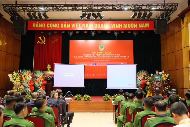 Ứng dụng công nghệ 4 0 vào phòng cháy chữa cháy và cứu hộ cứu nạn