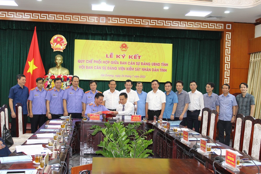 Hải Dương Phối hợp xử lý, giải quyết các vụ án, vụ việc phức tạp